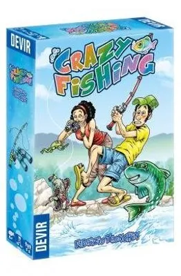 Imagen del producto de Crazy Fishing – Juego de mesa – Devir Games – 2-6 jugadores – 6+