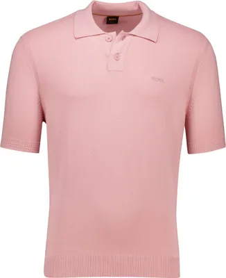 Produktbild von Hugo Boss Orange Asac P Polo rosa mit Kragen