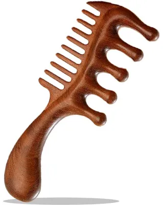 Holz Kopfmassage Kamm zur Entspannung