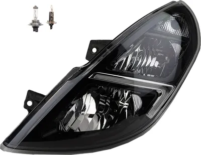 Productafbeelding van Koplamp links + lamp geschikt voor Opel Movano B, bouwjaar 08/19-, artikelnummers 5592095 en 95529358. Johns