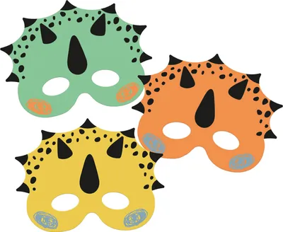 Image de Dinosaure Roars 6 masques