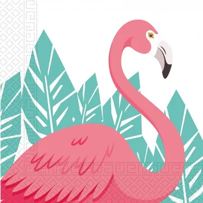 Obrázok produktu pre Flamingo 20 Servietten