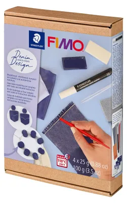 Produktbild von Staedtler Set Mod.masse Fimo Htc denim design
