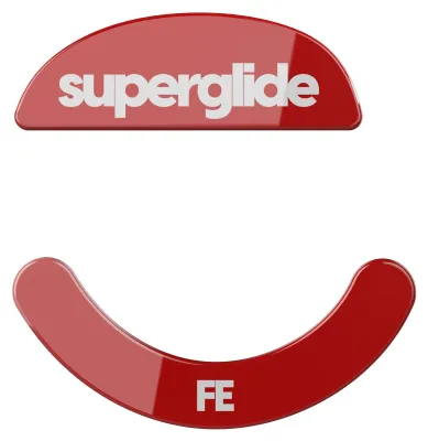 Mausgleitfüße Superglide Type-S für Xlite, Rot