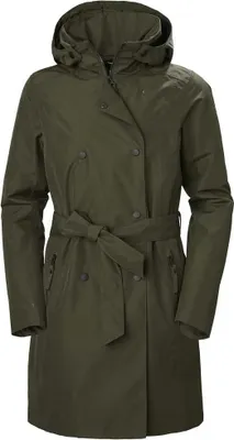 Zdjęcie produktu dla Helly Hansen Welsey Ii Insulated Trenchcoat Green L damski zielony L