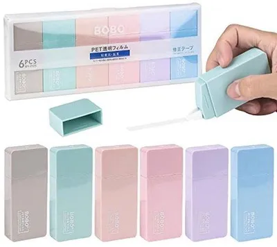 Produktbild von Famanu Mini Korrekturroller Set 6 Stück - für Schule und Büro