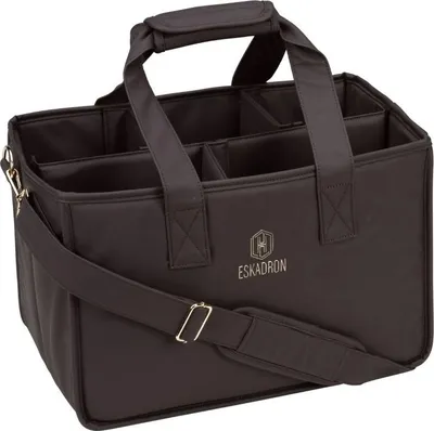 Image de Eskadron Heritage 25/26 Faux Leather sac de soins, couleur:black truffle