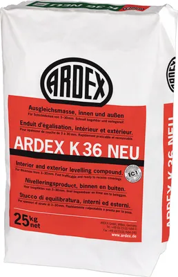 Immagine prodotto di Ardex K 36 Ausgleichsmasse 25kg