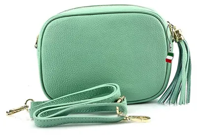 Produktbild von Florence Tasche türkis Leder D2OTF811T