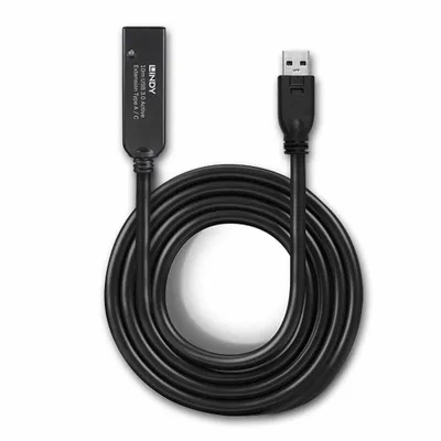 Produktbild von LINDY USB 3.0 Aktivverlängerung Typ A an C 10m