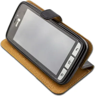 Image de caseroxx étui pour téléphone portable compatible avec Doro 8030 / 8031 Book Bag Wallet Case en noir