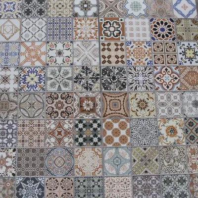 Produktbild von Patchwork-Fliesen für Wand und Boden