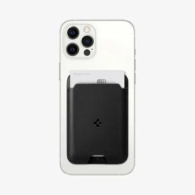 Produktbild von Spigen VALENTINUS MAGSAFE WALLET - Schwarz