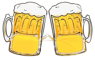 Produktbild von Bierfest Partybrille Bierbrille | Gelb