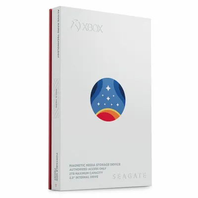 Produktbild von Seagate Game Drive Starfield SE HDD, 2 TB, 3.2 Gen 1 (3.1 Gen 1), Weiß