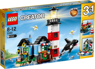 Produktbild von LEGO® Creator Leuchtturm-Insel 31051