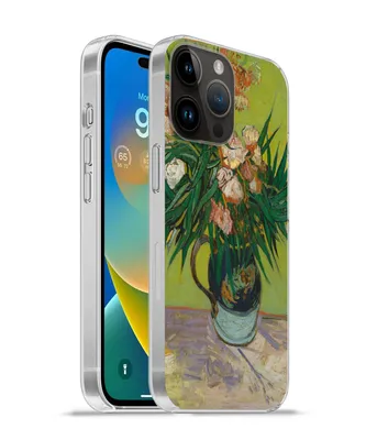 Produktbild von MuchoWow® Handyhülle Schutzhülle Hülle für Apple iPhone 14 Pro - Softcase Der Oleander - Vincent van Gogh Silikon Softcase Handy Hülle - Umschlag