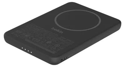 Zdjęcie produktu dla Belkin BPD020HQBK, 5000 mAh, Bezprzewodowe ładowanie, 15 W, Czarny