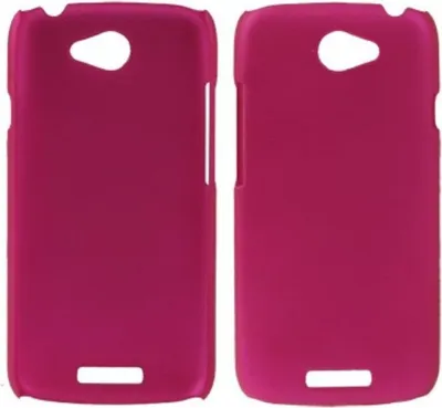 Two pink phone cases are shown side-by-side against a white background.