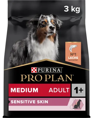 Produktbild von Purina MEDIUM ADULT, Adult, Lachs, 3 kg