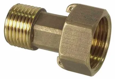 Immagine prodotto di Raccordo In Ottone Per Contatore Dell'acqua 1/2*3/4 - D49-12*3/4