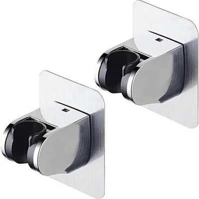 Immagine prodotto di Soffione doccia, montaggio a parete, orientabile, in 2 pezzi, cromato