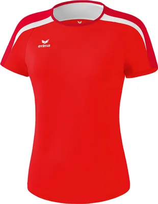 Produktbild von Erima Liga 2.0 T-Shirt Damen - Rot / Dunkelrot / Weiß  | Größe: 34