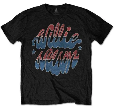 Obrázek produktu pro Willie Nelson Americana Black L Tričko