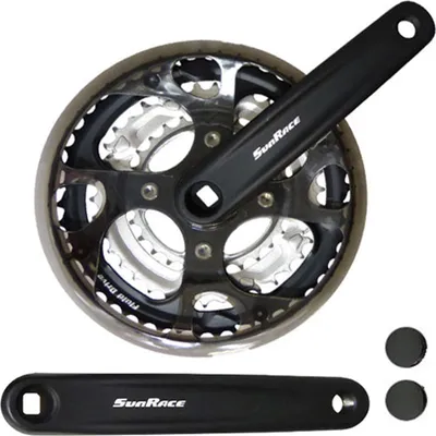 Immagine prodotto di Pedivelle SunRace FCM300 28-38-48T 170 mm nero / argento