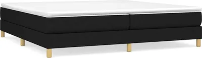 Produktbild von vidaXL Boxspringbettgestell Schwarz 200x200 cm Stoff