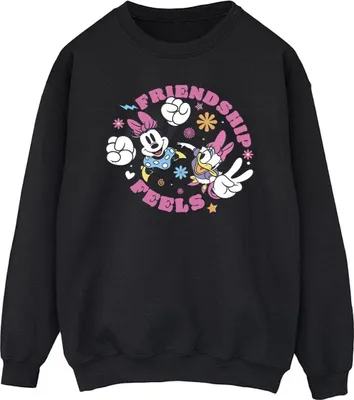 Produktbild von Disney - "Friendship" Sweatshirt für Herren BI39606 (L) (Schwarz)