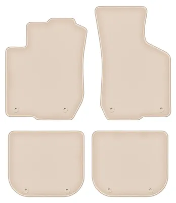Immagine prodotto di Tappetini in moquette per Audi A3 8L 1996-2001 (hatchback) – set 4 pezzi, beige, su misura – Wielganizator FORTUNA