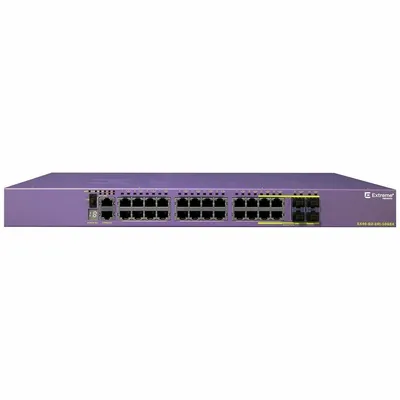 Image de Extreme networks X440-G2-24T-10GE4 Managed L2 Gigabit Ethernet (10/100/1000) Burgundy
