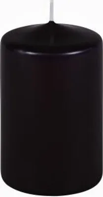 Produktbild von Premium Stumpenkerzen Schwarz 100 x 60 mm, 1 Stück