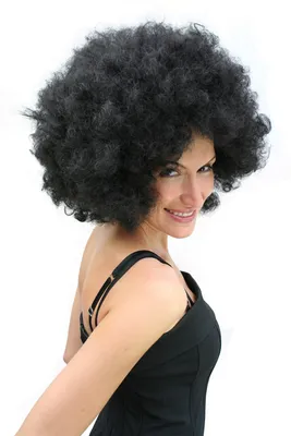 Produktbild von WIG ME UP Afro-Perücke, schwarz, 70er PW0011-P103