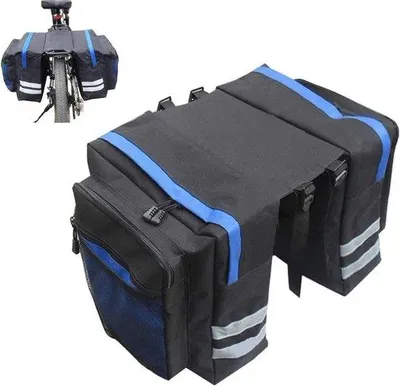 Produktbild von Famanu Fahrradtasche wasserdicht - 30L Stauraum - Sicher und praktisch für jede Fahrradtour
