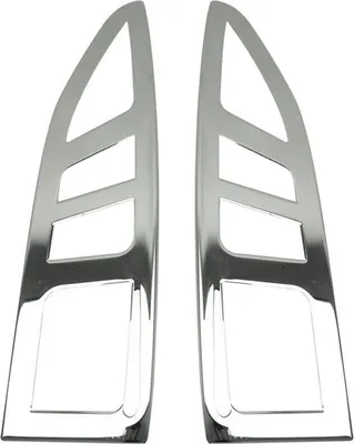 Productafbeelding van OMAC Achterlichtafdekking 5723101, geschikt voor achterzijde van PEUGEOT PARTNER Tepee, afmetingen: 630mm x 180mm x 50mm, roestvrij staal