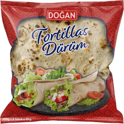 Produktbild von DOGAN Tortillas Dürüm 200g