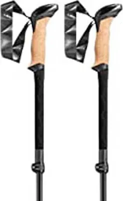 Produktbild von Leki Black Series FX Carbon Black/Clear/Naturalcarbon 110 - 130 cm Trekkingstöcke