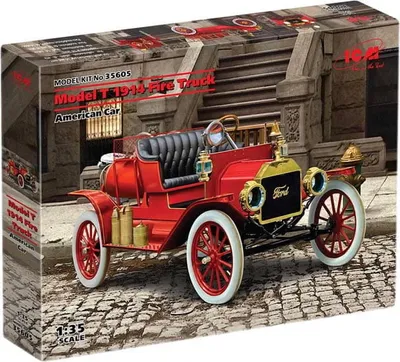 Produktbild von ICM 35605 - 1:35 Model T 1914 Fire Truck, American Car - Neu