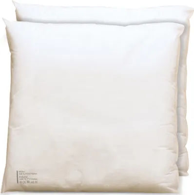 Produktbild von 2er Set Kissenfüllungen 50x50 cm weiche Innenkissen für Dekokissen