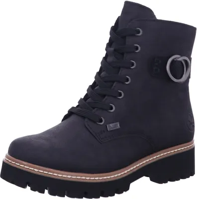 Produktbild von RIEKER Damen Stiefelette schwarz Kunstleder - Größe: 37