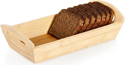 Produktbild von Koszyk Bambusowy Kuchenny na Pieczywo Bambusowy do Podawania Pieczywa