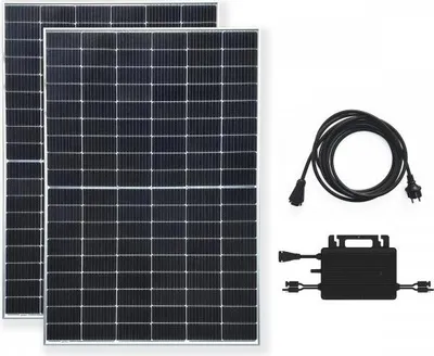 Produktbild von TECHNAXX Solar Balkonkraftwerk 800W WiFi TX-274 Balkon-Solaranlage
