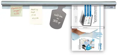 Produktbild von Infobord Powergrip 100cm silber