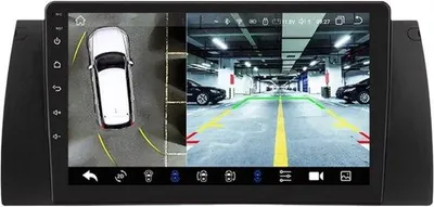 Immagine prodotto di Autoradio con Bluetooth e fotocamera – CarPlay – Per BMW Serie 5 E39, E53, X5 e M5 (1995-2003) – Compatibile con Apple e Android – Impianto stereo – Navigazione – Sistema di navigazione