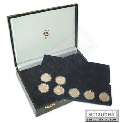 Produktbild von Schaubek Numismatik Münzkollektion Münzkassette BRD - 10,- Euro Gedenkmünzen 1960/33