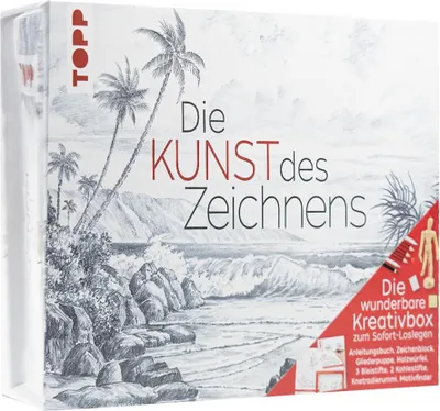 Produktbild von Die Kunst des Zeichnens - Die wunderbare Kreativbox