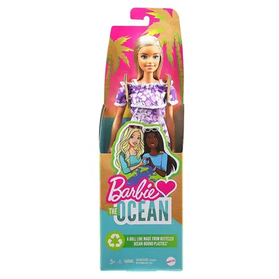 Productafbeelding van Mattel Barbie, oceaanblond haar, modelnummer GRB35