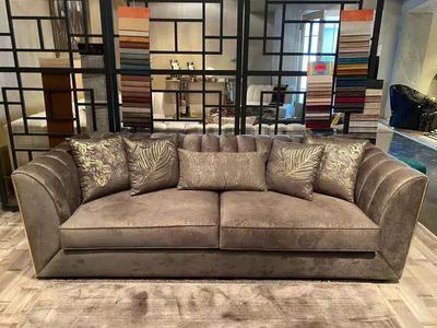 Produktbild von Tauper Luxus Dreisitzer Sitzmöbel Polster Moderne Wohnzimmer Couch Stil